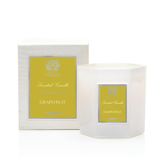 Candle Antica Farmacista con aroma a pomelo de tres mechas