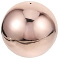 thumbnail image 2 of RENACLIPY Rose Gold Stainless Steel Garden Sphere Reflective Mirror Ball for Outdoor Decor, 2 of 5