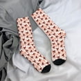 thumbnail image 5 of Logiee dog Valentine's day Print Adult Socks for Men & Women,Calf Socks, Ankle Socks,Boots Socks,Breathable Casual Sock,Unisex Crew Socks, 5 of 6