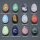 thumbnail image 2 of 1 pieza de piedra de cristal curativa en forma de gota natural sin agujero, ópalo, amatista, minipiedra preciosa artesanal, joyería, pecera, decoración del hogar, 2 of 5