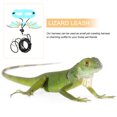 thumbnail image 4 of BRIGHTFUFU Bearded Dragon Leash 5Pcs Blue Adjustable for Outdoor Walking Pet Control, 4 of 7