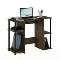 thumbnail image 4 of Pemberly Row Engineered Wood Compact Computer/Study Desk in Columbia Walnut, 4 of 6