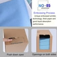 thumbnail image 7 of Okywoh Lint-Free Cleaning Towels, Pack of 300, Blue, 12" x 14", 7 of 7