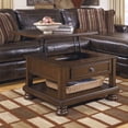 thumbnail image 2 of Ashley Furniture Porter Lift Top Cocktail Table in Rustic Brown, 2 of 3