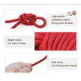 thumbnail image 5 of Soft Rope Cord,Casewin 2Pack Soft Cotton Rope 10 M/33 Feet 8 MM All Purpose Cotton Rope Craft Rope (Red/Black), 5 of 9