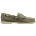 thumbnail image 2 of Sebago Men's Crest Docksides Dark Taupe Boat Shoe 7.5W, 2 of 3