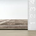 thumbnail image 2 of nuLOOM Donna SplashGuard Vintage Medallion Machine Washable Area Rug, 5' x 8', Donna Dark Brown, 2 of 9