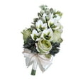 thumbnail image 4 of Bouquet de Novia con Flores de Seda, Diseño Elegante para Boda Al Aire Libre, 4 of 9
