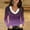 Purple, variant on Clearance!Bunenne Graphic T-Shirts Christmas Shirts Graphic Snowflake Print Christmas Weekend Streetwear Long Sleeve Shirts Blue L