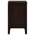 thumbnail image 6 of Bedside Nightstands, Garrett Cappuccino 2-Drawer Rectangular Nightstand, Cappuccino Wooden Nightstands,Solid Wood+Mdf Nightstands With Storage, Furniture Bedroom Furniture Nightstands, 6 of 12