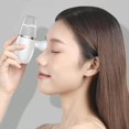 thumbnail image 4 of Eyes Mist Sprayer USB Rechargable Moisturizing Eye Facial Steamer Portable Care Tools Facial Steamer White, 4 of 8