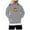Grey, variant on Boys Hoodie Kids Hoodies Children's Winter Fashion Festival Printed Solid Color Long Sleeved Hoodie Casual And Comfortable Coat