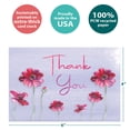 thumbnail image 4 of Tree-Free Greetings Thank You Greeting Card 12 Pack, 100% Recycled Paper, 4x6, White Floral Sympathy (TK61425), 4 of 7