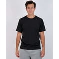 thumbnail image 2 of Real Essentials 5 Pack: Men’s Dry-Fit Moisture Wicking Active Athletic Performance Crew T-Shirt, 2 of 7