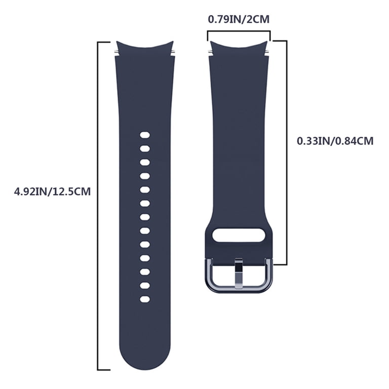 Christmas Watch Band For Samsung Galaxy Watch 4 44mm Soft Silicone