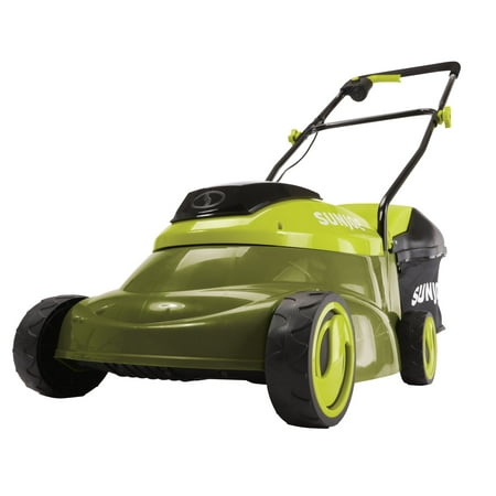 Sun Joe MJ24C-14-XR Cordless Lawn Mower with Brushless Motor | 24-Volt | 5-Amp | (Best Affordable Riding Lawn Mower)