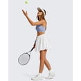 thumbnail image 7 of G4Free Chillwhisp Bubble Tennis Skirts for Women - 14" Mini Athletic Ruffled Hem Casual Skorts Inner Shorts with 4 Pockets, 7 of 7