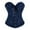 Blue, variant on Kaemgyyd Medieval Corset Tops for Women Floral Back Lace up Renaissance Corset Going out Party Club Night out Shapewear