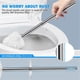 thumbnail image 4 of Toilet Brush and Holder, 2Pack Toilet Brush with Long Handle, Black, 4 of 5
