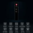 thumbnail image 3 of Digital Voice Recorder, Noise Cancelling One Key Start Voice Activated Recorder With Speaker, Lossless Audio Recorder With Music Playback, Auto Save, Fast Charging, 3 of 8