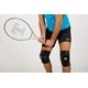 thumbnail image 5 of ortesis de rodilla | vendaje de rodilla | Dolor de rodilla y lesiones | dos piezas | Deportes | trabajo | unisexo | tamaño universal | negro | rodilla derecha e izquierda Namotu HFP-0018, 5 of 7
