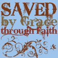 thumbnail image 3 of CafePress - Saved By Grace Light T Shirt - Men's Classic Graphic T-Shirt, 3 of 4