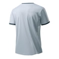 thumbnail image 4 of Luvrsol Mens Shirts Heavyweight Solid Crew Neck Basic Tee Breathable Cotton Blend Work Shirts XS-3XL, 4 of 8