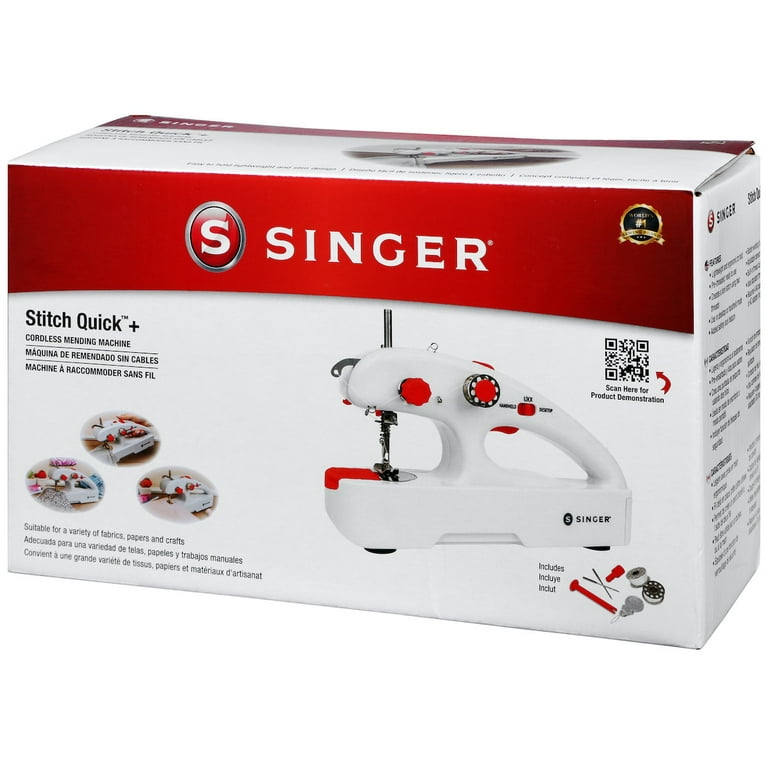 Singer Stitch Sew Quick - Handheld Mending Device - Product Demonstration 