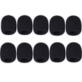 thumbnail image 1 of 10 Pcs Thick Handheld Stage Microphone Windscreen Foam Case Cover Karaoke Black, 1 of 1