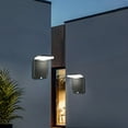 thumbnail image 6 of Solar Wall Light Outdoor Waterproof IP65 Wall Sconce With Three Lighting Modes Solar Powered No Plug In LED Light For Porch Pathway Driveway Garden Fence, 6 of 6