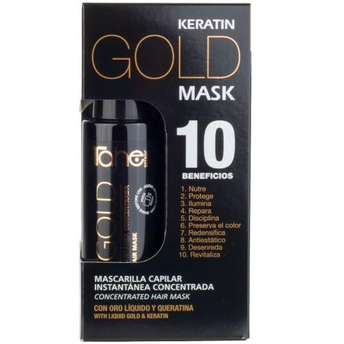 Tahe Keratin Gold Concentrated Hair Mask With Liquid Gold and Keratin, 125ml
