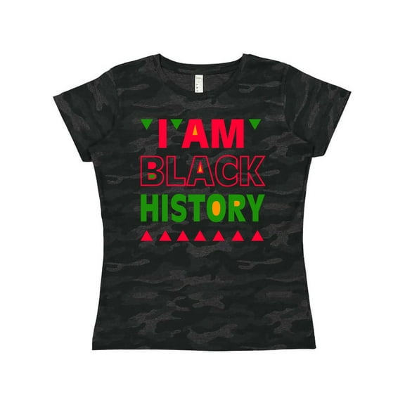 Inktastic I Am Black History Women's T-Shirt