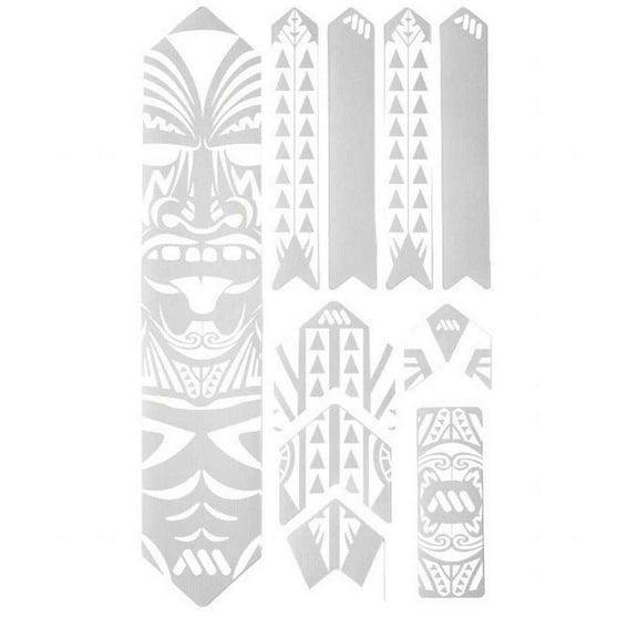 All Mountain Style Honeycomb Frame Guard XL - Maori/White - AMSFG2WHMO