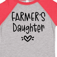 thumbnail image 4 of Inktastic Farmer's Daughter Heart Design Girls Toddler T-Shirt, 4 of 5