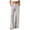 Grey^v0i, variant on QGJZVUNL Button High Waist Trousers for Womens Striped Wide Leg Pants with Pockets Size XL