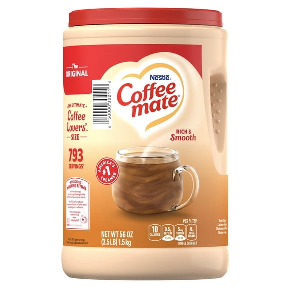 Nestlé Coffee mate Original Powdered Coffee Creamer – 56 oz, Non-Dairy