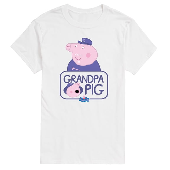 Grandpa Pig - Men's Short Sleeve Graphic T-shirt