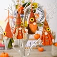 thumbnail image 4 of 4PCS Fall Lighted Plush Gnome Thanksgiving Decorations, Handmade Table Swedish Gnomes Tomte Light Up Elf, Autumn Figurine Gifts, Tabletop Housewarming Present Holiday Decor, 4 of 9