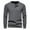 Dark Gray, variant on Erwazi Men's Long Sleeve Waffle Henley Shirts Casual Henley T-shirts for Men