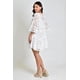 thumbnail image 2 of Vestido detalle calado /Juvenil, 8515 (Blanco) blanco G, 2 of 5