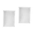 thumbnail image 1 of Dsseng 2pcs Water Catch Rain Gutter Downspout Tray Gutter Downspout Extension  Rain Gutter Drain Tray, 1 of 8