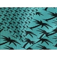 thumbnail image 4 of Ambesonne Palm Tree Quilted Bedspread Set 3 Pcs, Silhouettes on Blue, King Size, Turquoise Black, 4 of 5