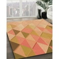 thumbnail image 3 of Ahgly Company Machine Washable Indoor Rectangle Transitional Yellow Orange Area Rugs, 2' x 4', 3 of 7