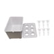 thumbnail image 3 of Kit de sistema de cultivo hidropónico, sistema de cultivo hidropónico en contenedor para plantas Blanco, 3 of 9