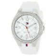 thumbnail image 1 of 1781371 Women's Toni Sport White Dial White Silicone Strap Watch, 1 of 3