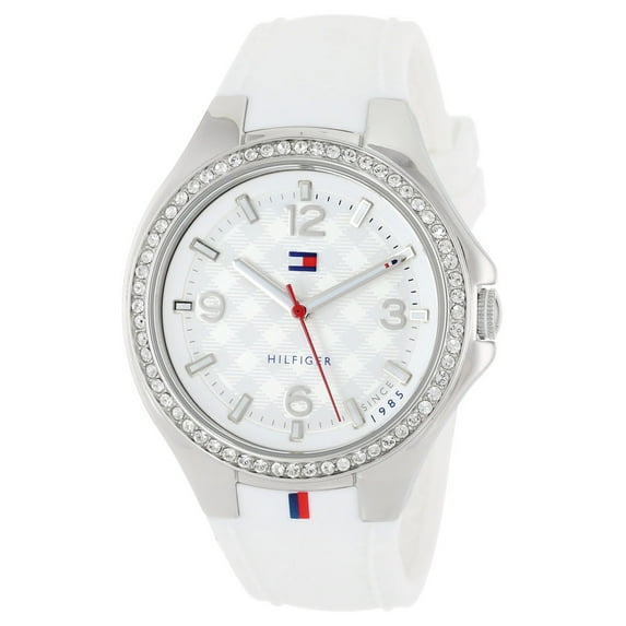 1781371 Women's Toni Sport White Dial White Silicone Strap Watch