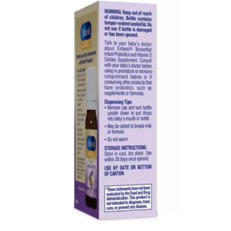 Enfamil Probiotic Vit D Liquid Drop 8.7ml 1 ea (Pack of 6)