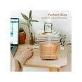 thumbnail image 6 of Aromatherapy Essential Oil Diffuser Room: Humidifier Aroma Scent Cool Mist Diffuser Colorful Lights Wood Cute Small Large Waterless Auto Off Ultrasonic Diffusers Home Bedroom 300ml, 6 of 16