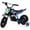 BLUE, variant on IVFJFV Electric Dirt Bike,up to 6.21 mph, 24V Electric Dirt Bike with Removable Training Wheels for Child 8 ,Red