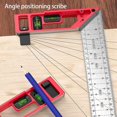 thumbnail image 4 of Quick Positioning Angle Ruler Drawing Tool High- L-Shaped Right Angle Ruler Stainless Steel Angle Measure Ruler, 4 of 7